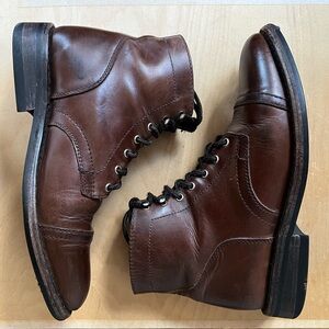 Thursday Boot Company Dark Brown Men's Leather Boots